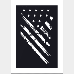 United States flag Posters and Art